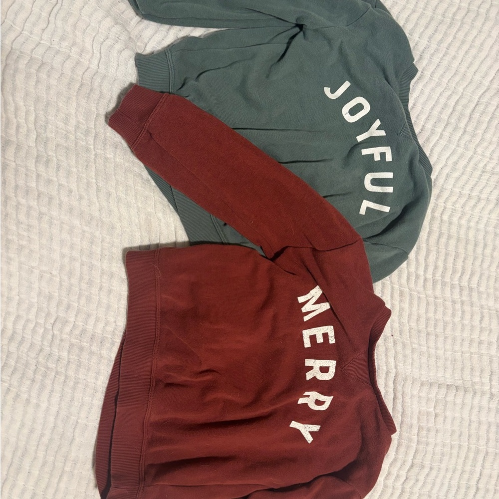 Kids Joyful and Merry Sweatshirts